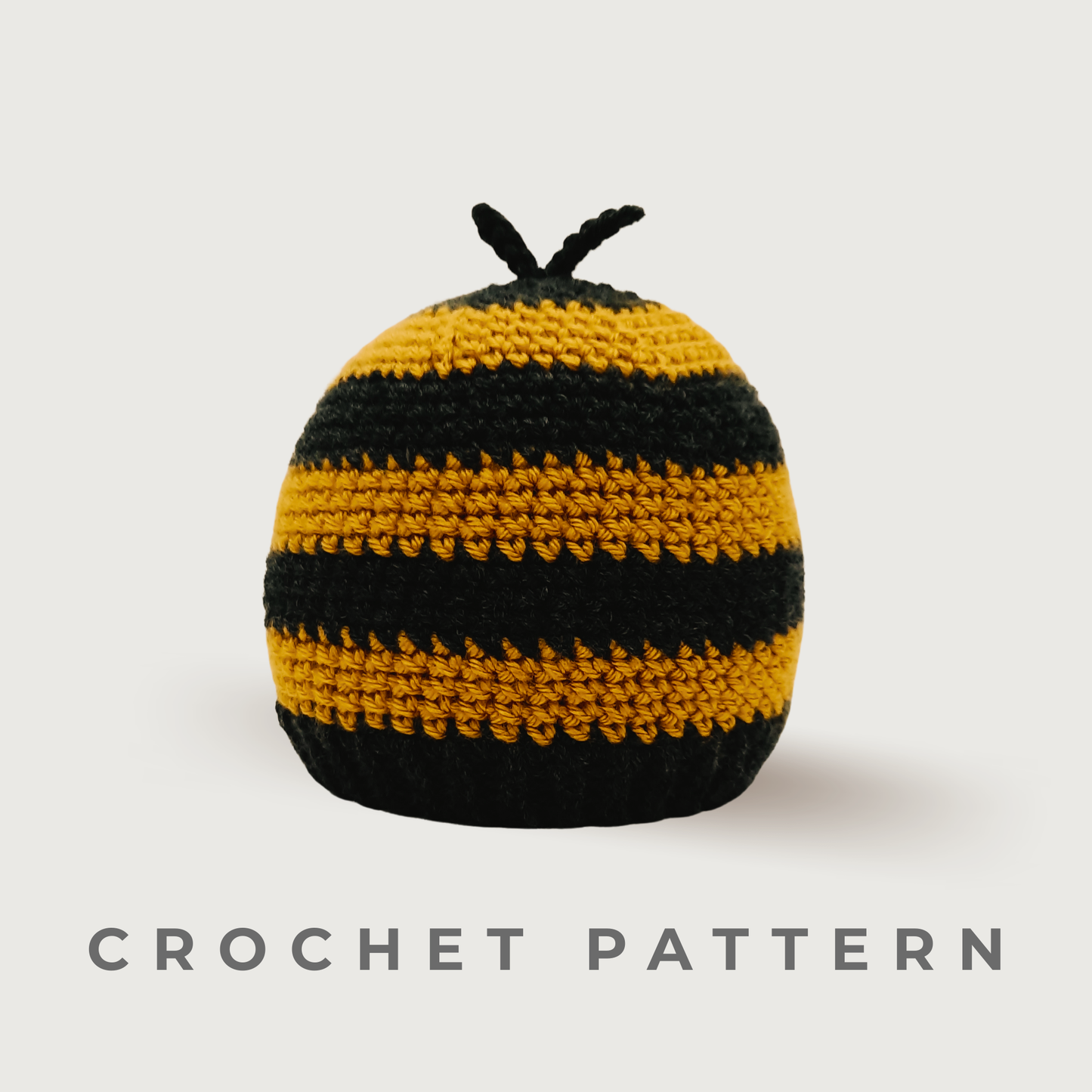 Crochet Bee Hat Pattern