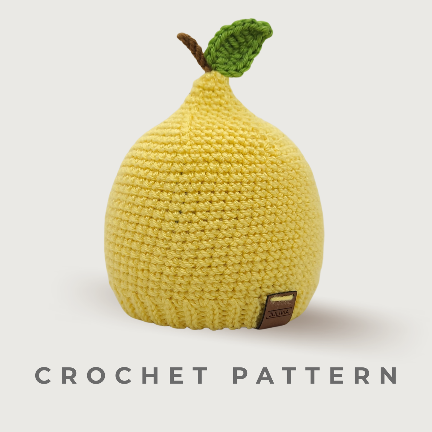 Crochet Lemon Hat Pattern