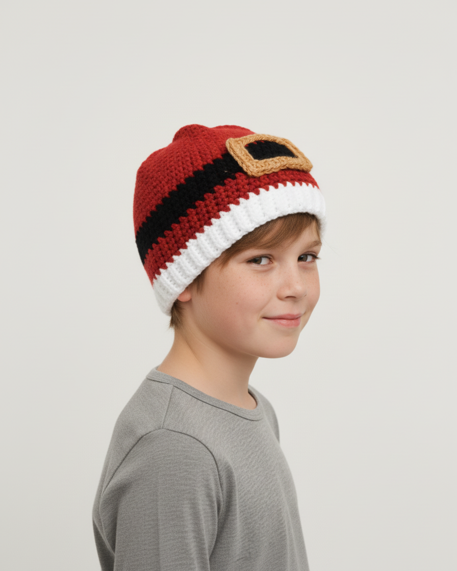 Crochet Santa Suit Hat Pattern