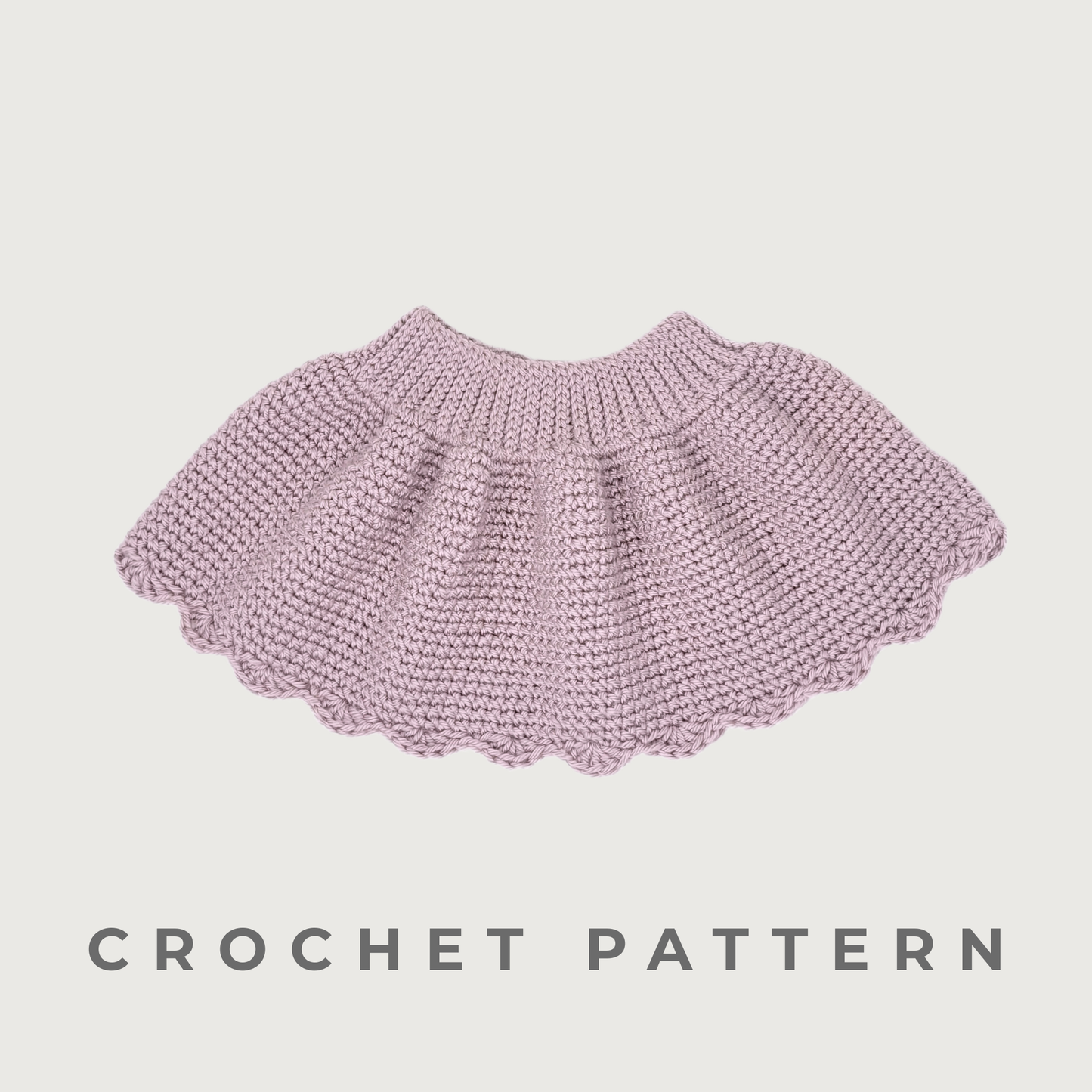 Crochet Bare Minimum Skirt Pattern
