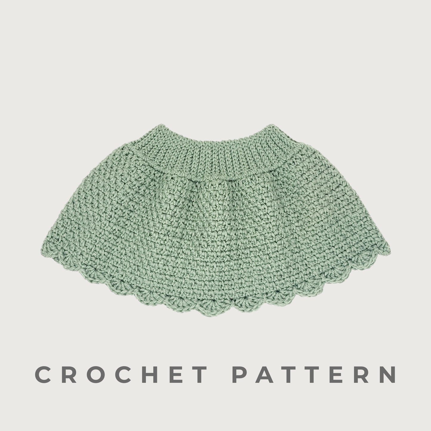Crochet Good Vibes Skirt Pattern