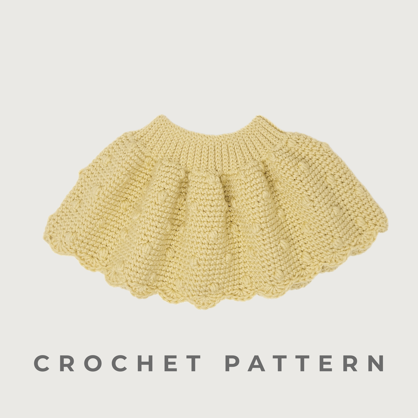 Crochet Bundles of Joy Skirt Pattern