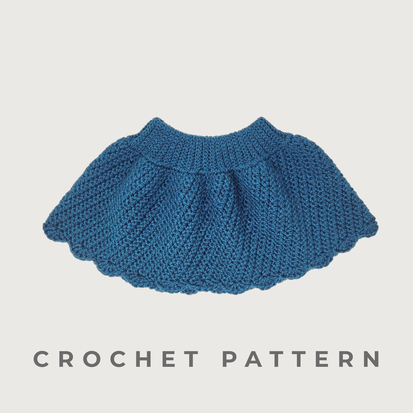 Crochet Graceful Twists Skirt Pattern