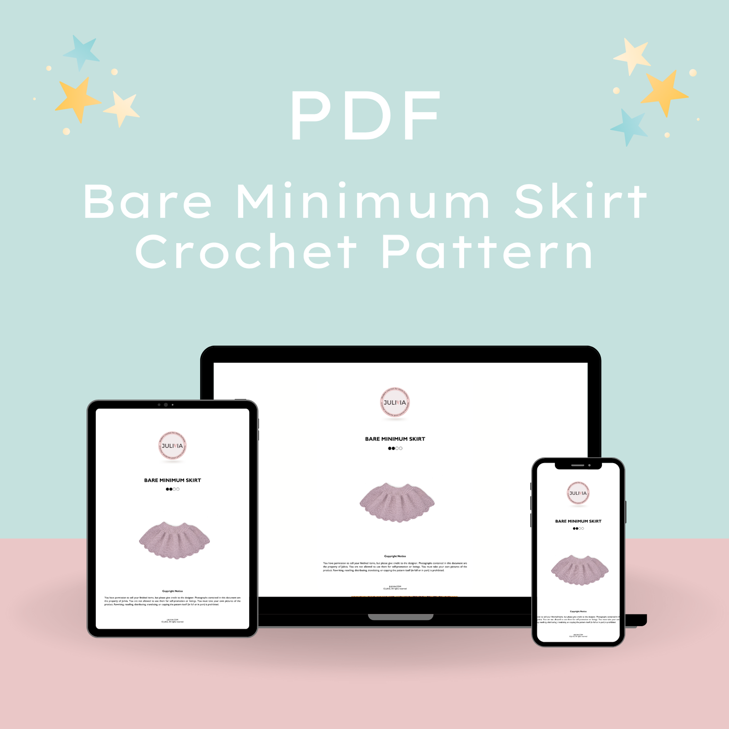 Crochet Bare Minimum Skirt Pattern