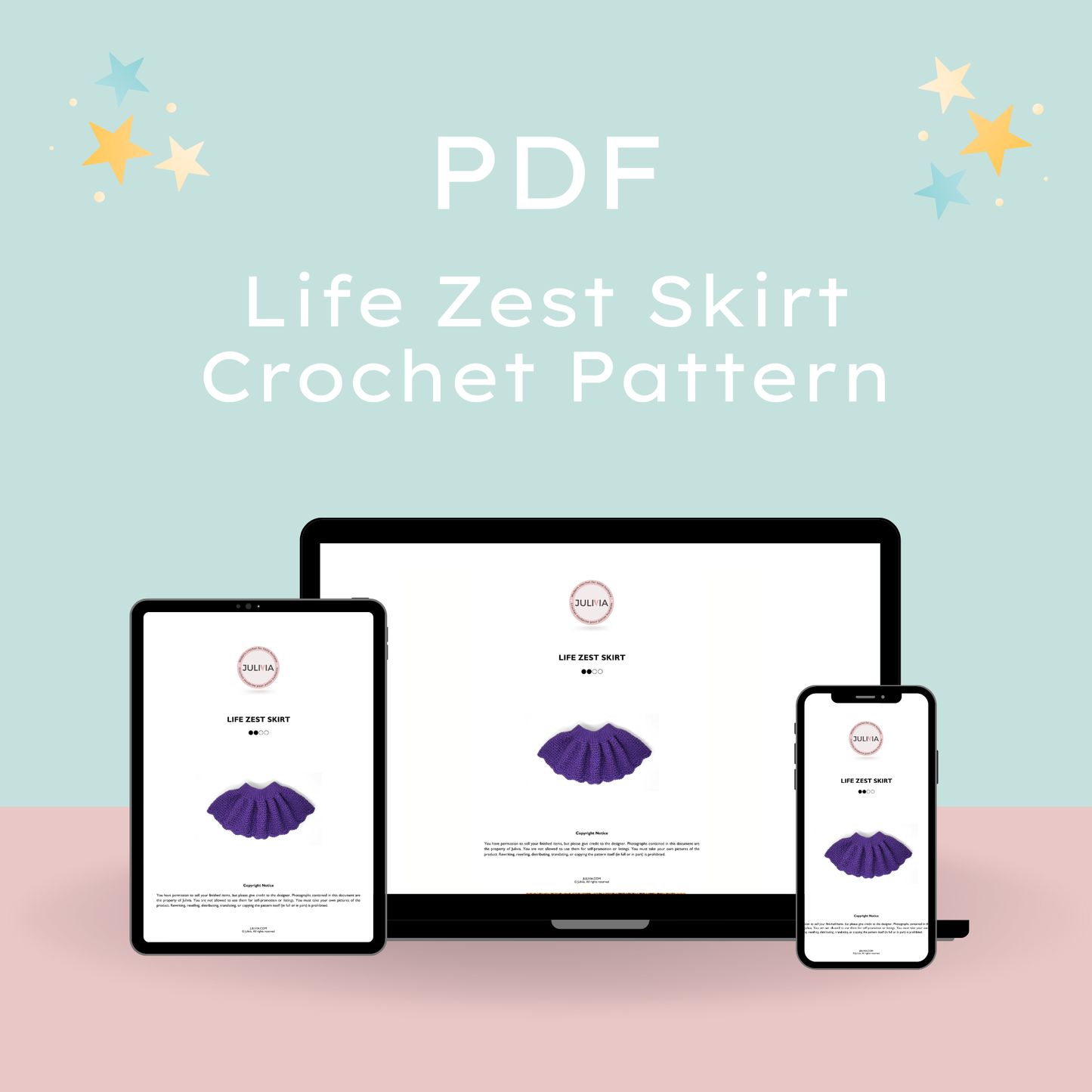 Crochet Life Zest Skirt Pattern