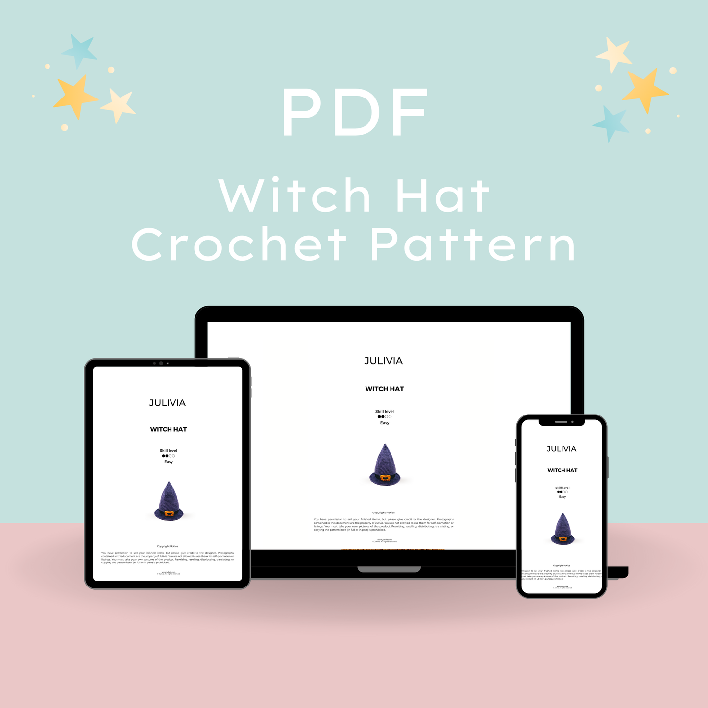 Crochet Witch Hat Pattern