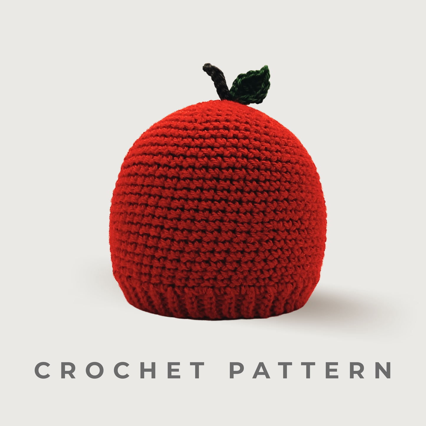 Crochet Apple Hat Pattern