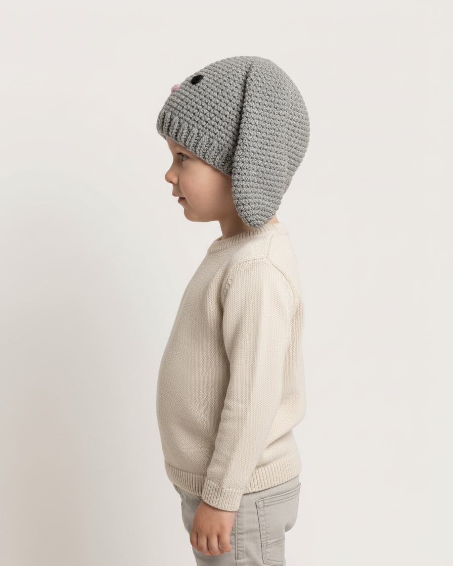 Crochet Bunny  Hat Pattern
