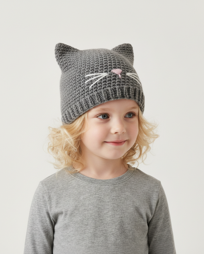 Crochet Cat Hat Pattern