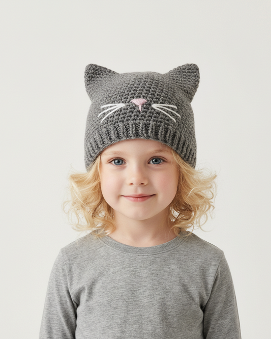 Crochet Cat Hat Pattern