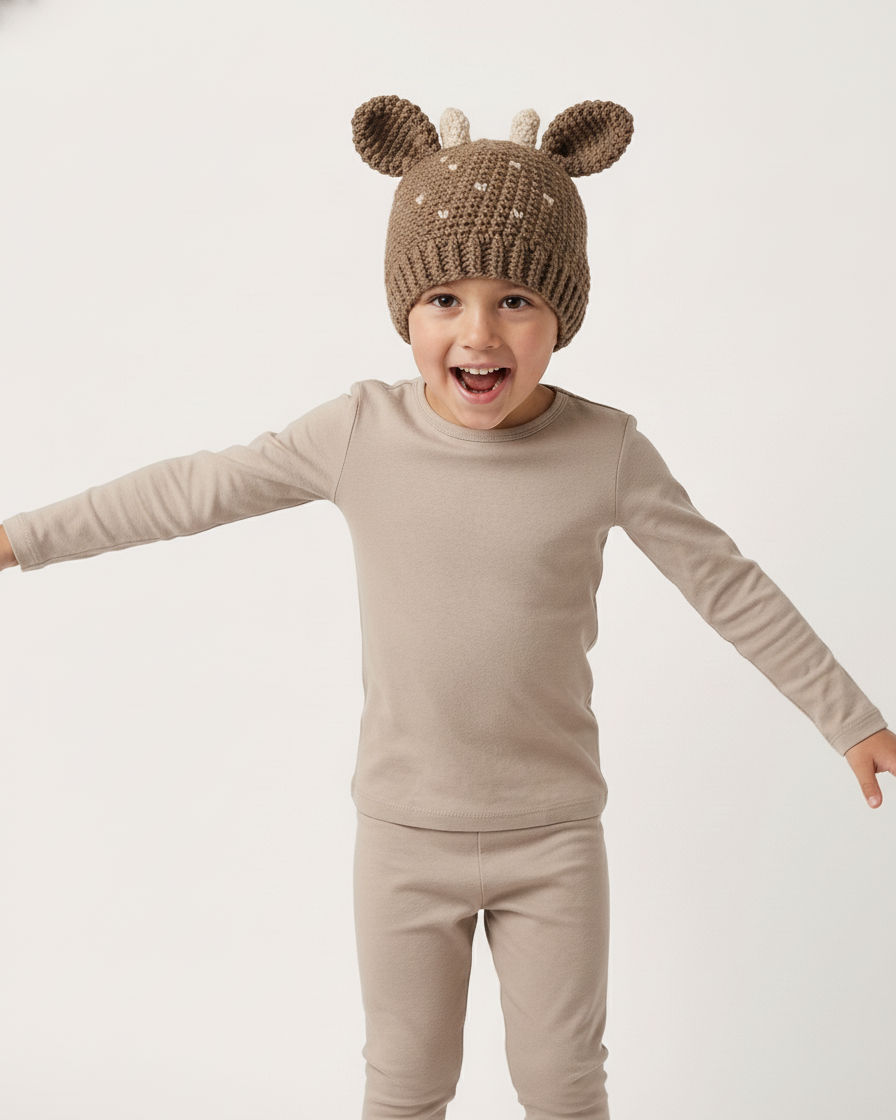 Crochet Deer Hat Pattern