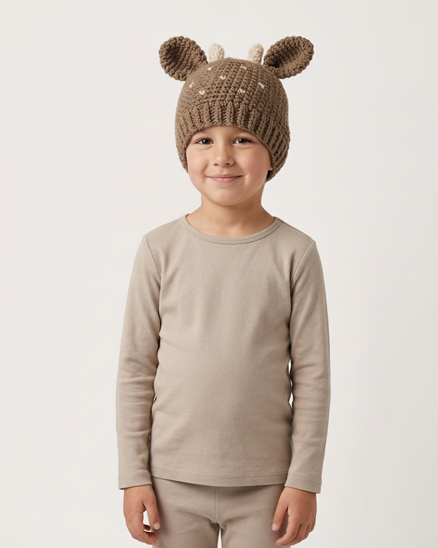 Crochet Deer Hat Pattern