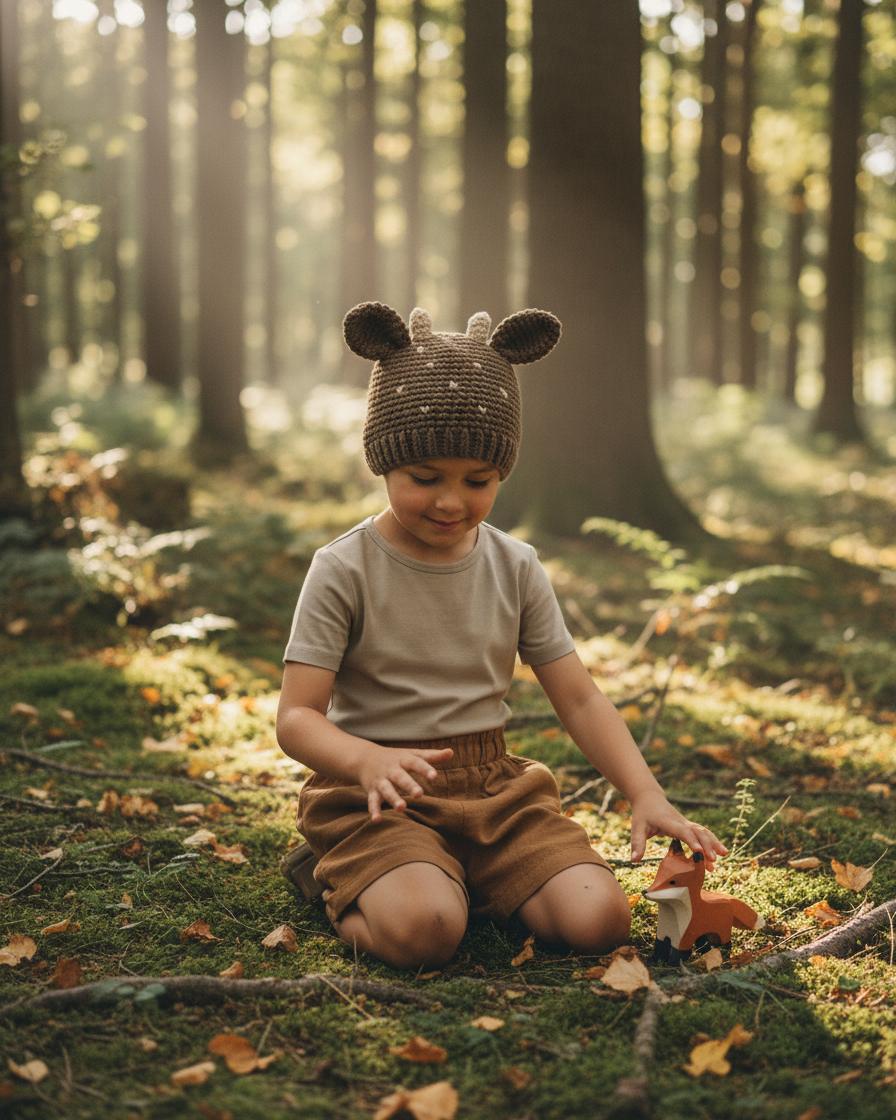 Crochet Deer Hat Pattern