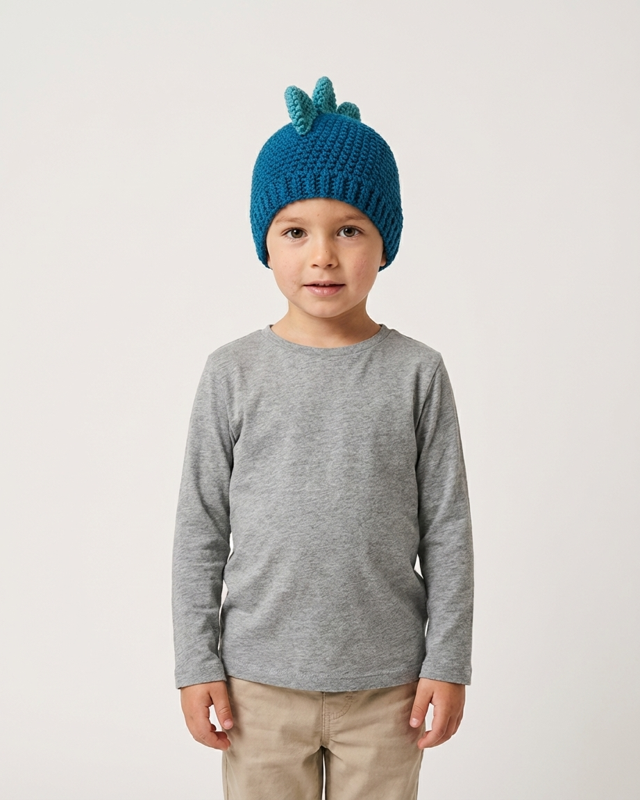 Crochet Dinosaur Hat Pattern