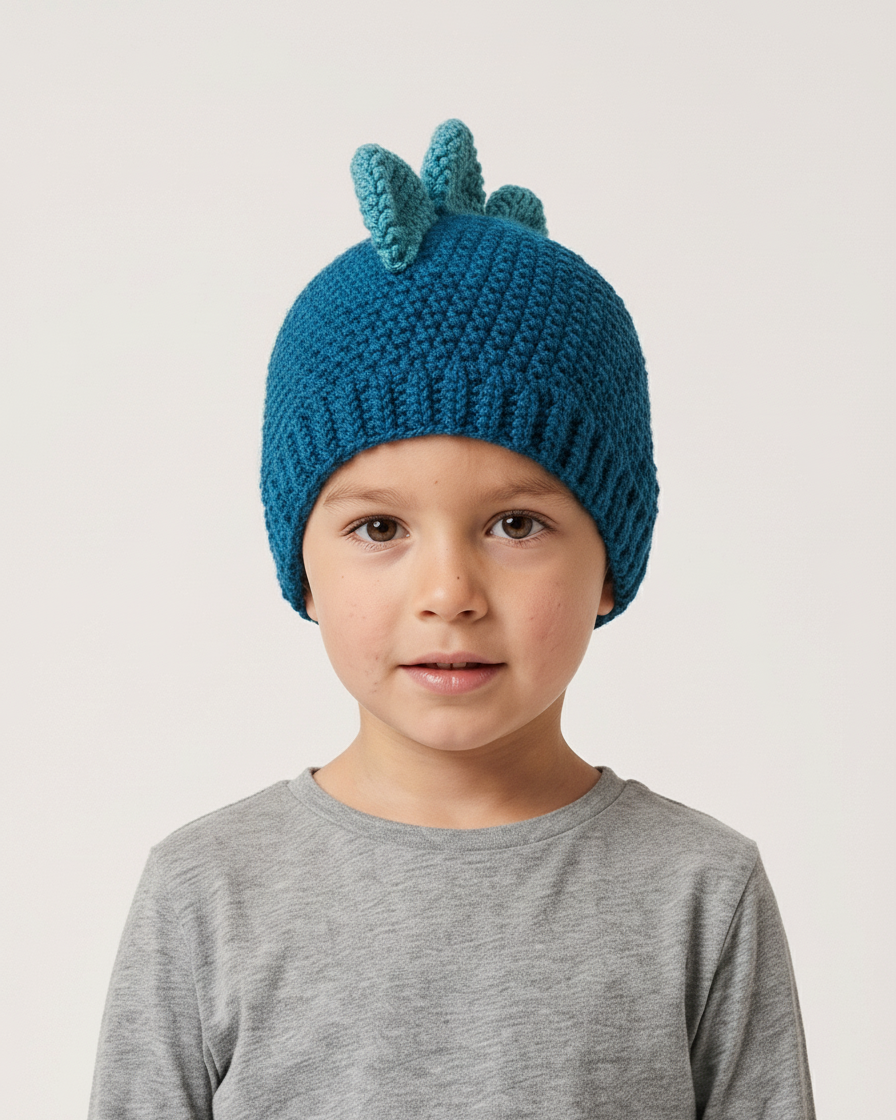 Crochet Dinosaur Hat Pattern