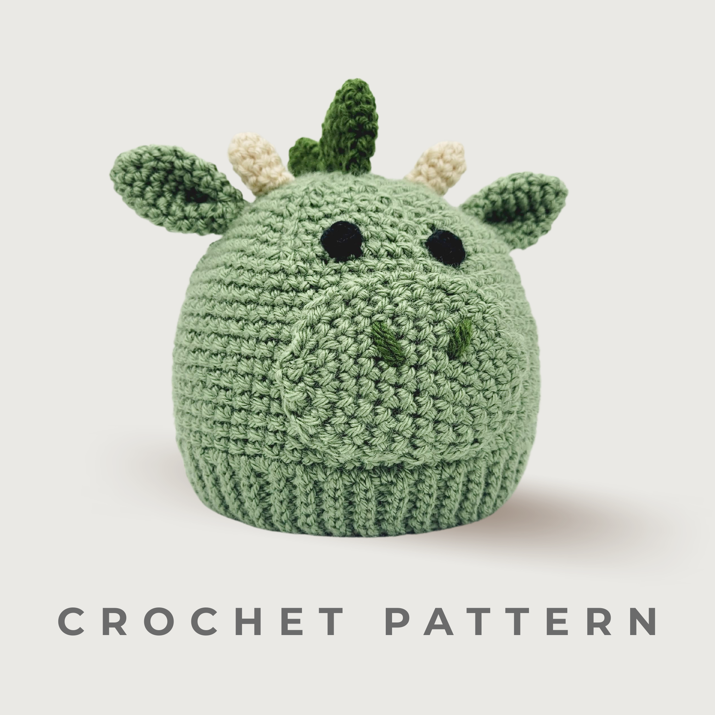 Crochet Dragon Hat Pattern