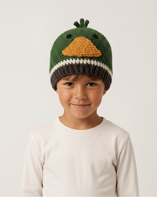 Crochet Duck Hat Pattern