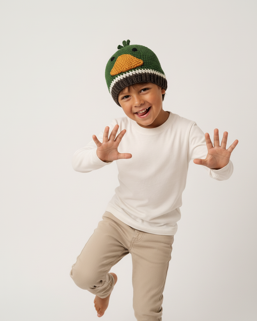Crochet Duck Hat Pattern