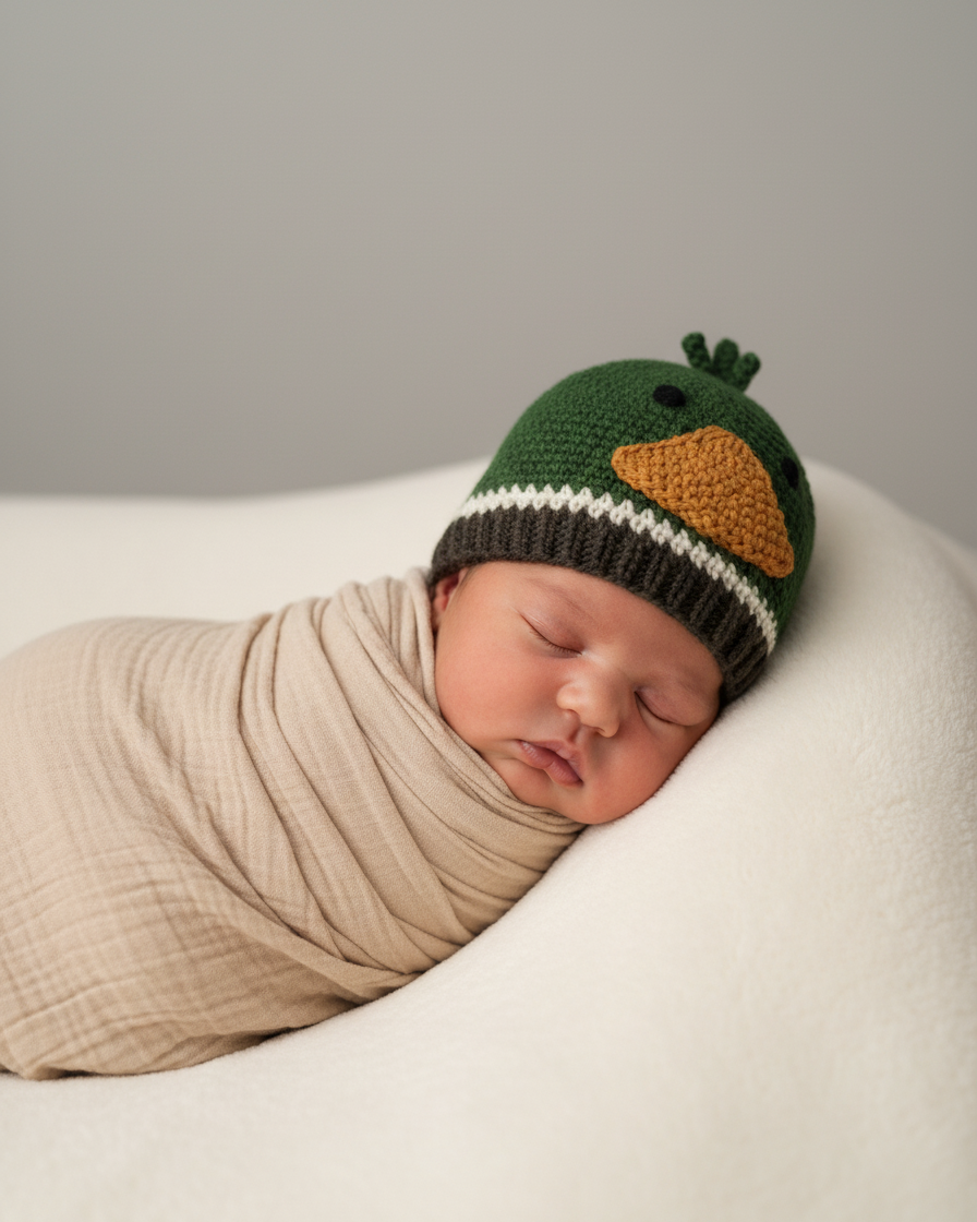 Crochet Duck Hat Pattern