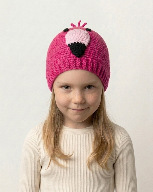 Crochet Flamingo Hat Pattern