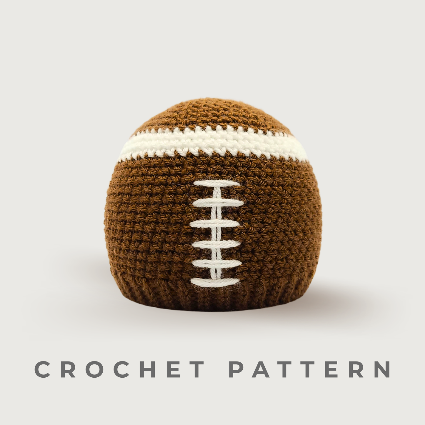 Crochet Football Hat Pattern