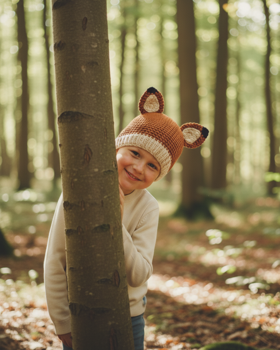 Crochet Fox Hat Pattern