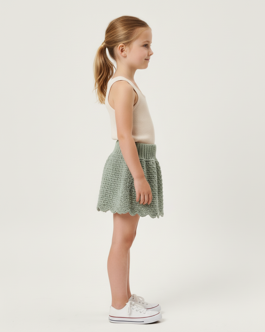 Crochet Good Vibes Skirt Pattern