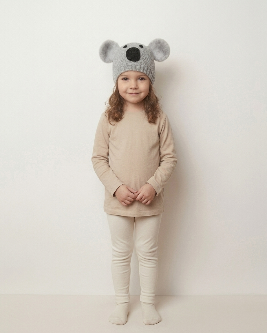 Crochet Koala Hat Pattern
