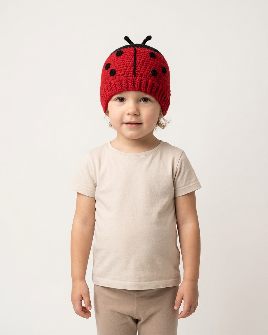 Crochet Ladybug Hat Pattern