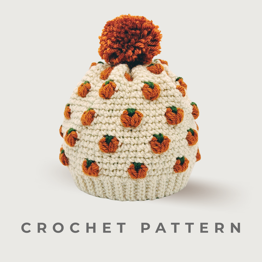 Crochet Mini Pumpkin Hat Pattern
