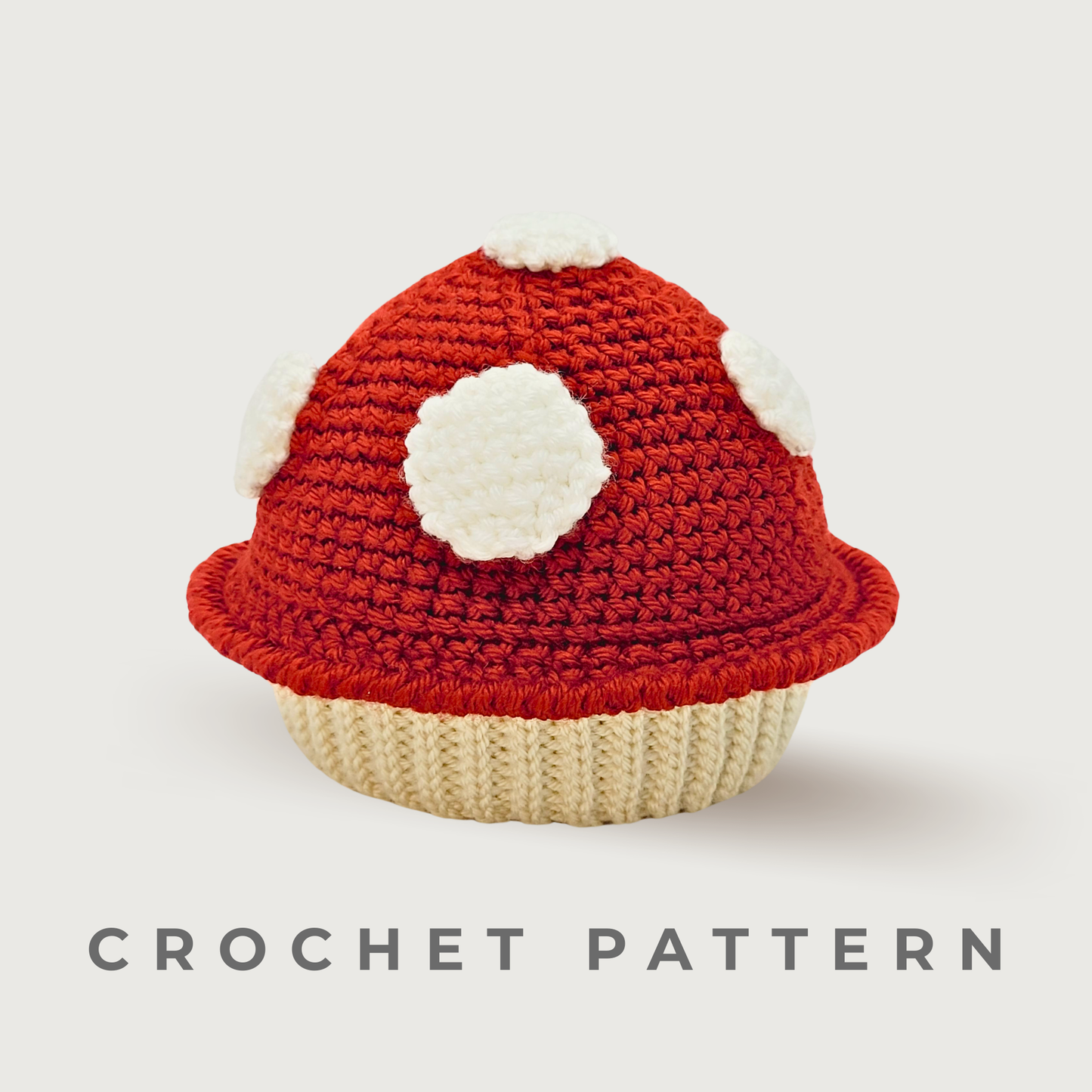 Crochet Mushroom Hat Pattern