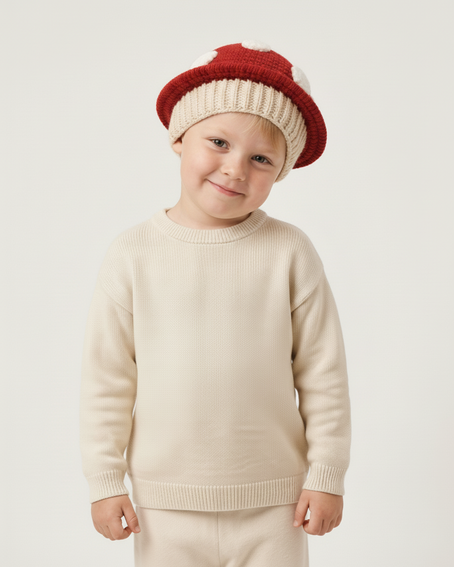 Crochet Mushroom Hat Pattern
