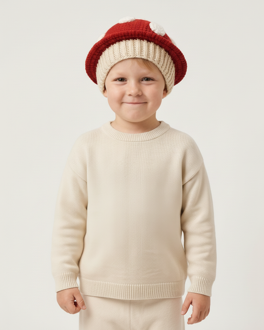 Crochet Mushroom Hat Pattern