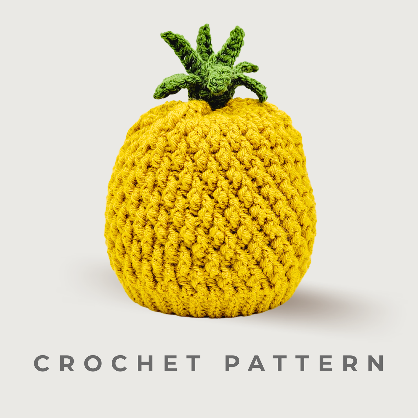Crochet Pineapple Hat Pattern