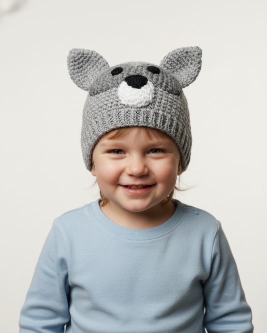 Crochet Raccoon Hat Pattern