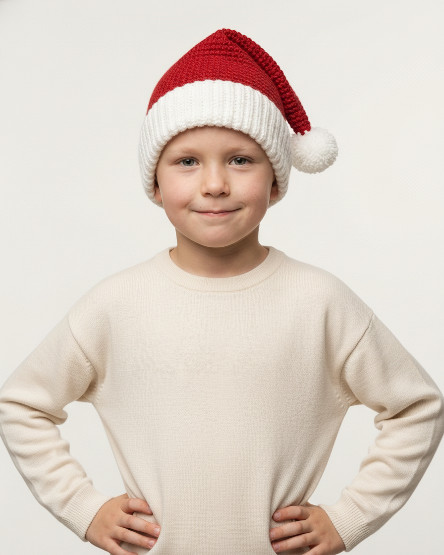 Crochet Santa Hat Pattern