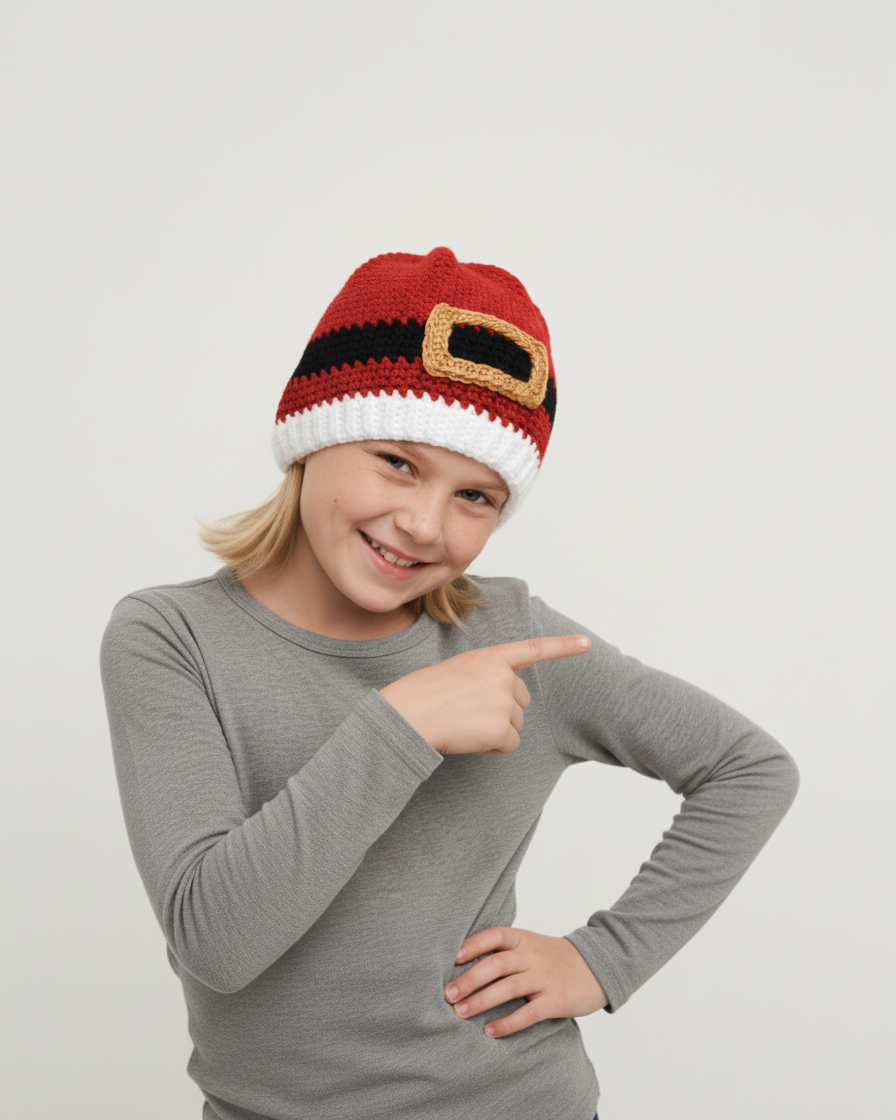 Crochet Santa Suit Hat Pattern