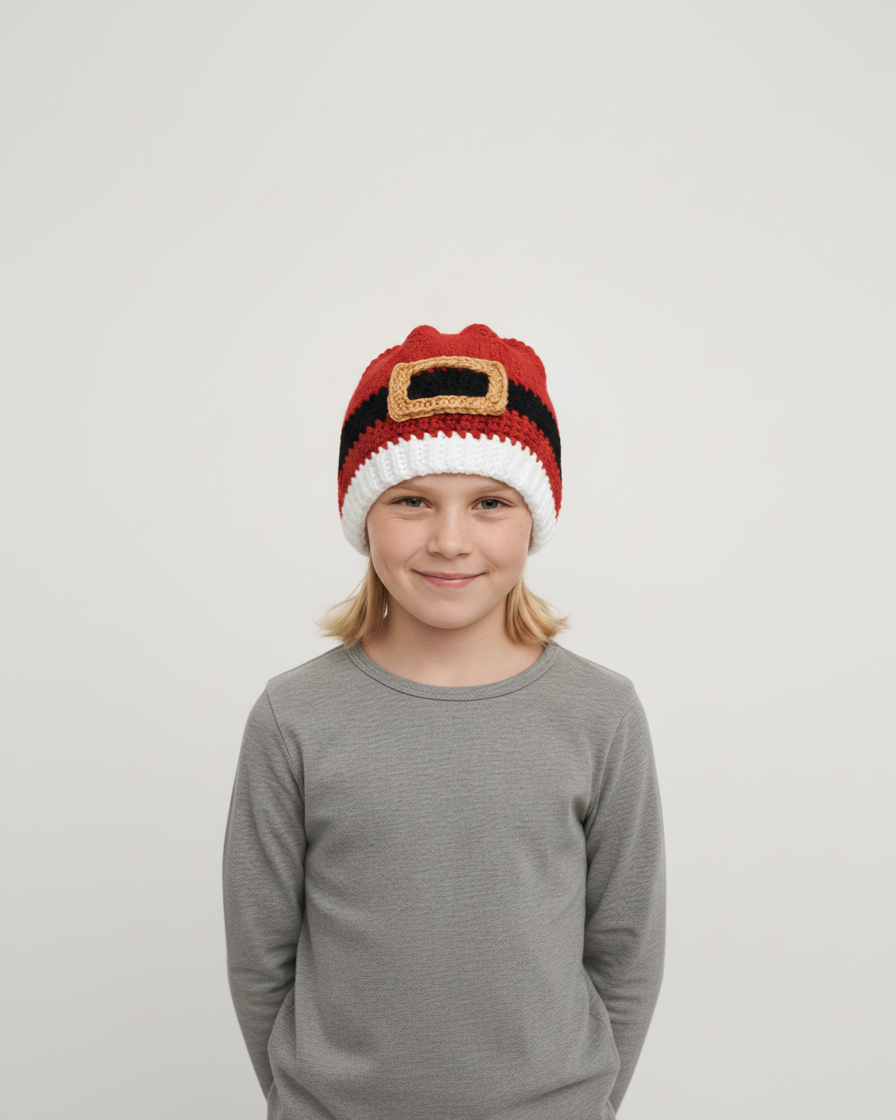 Crochet Santa Suit Hat Pattern