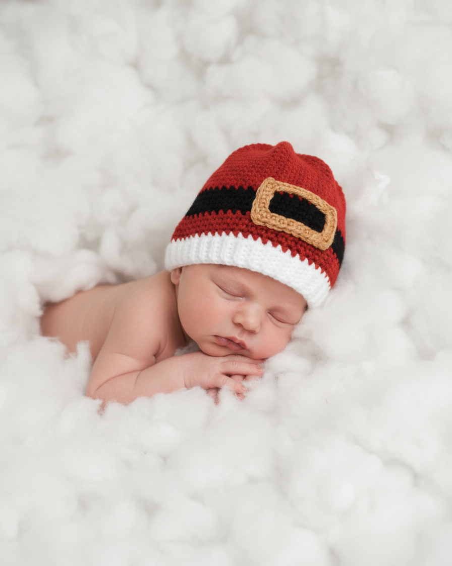 Crochet Santa Suit Hat Pattern