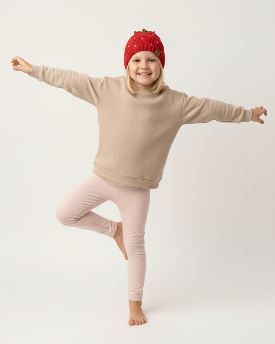 Crochet Strawberry Hat Pattern