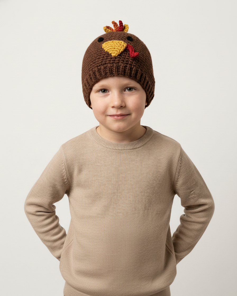 Crochet Turkey Hat Pattern