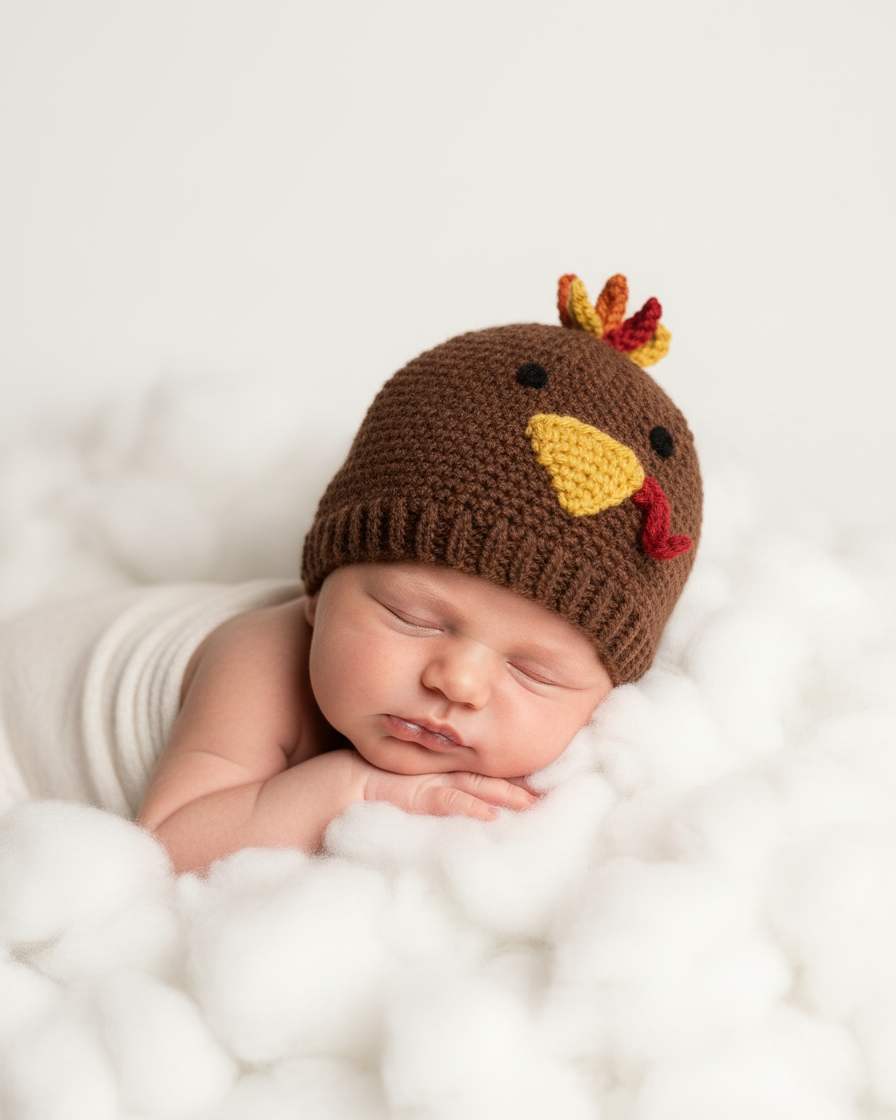 Crochet Turkey Hat Pattern