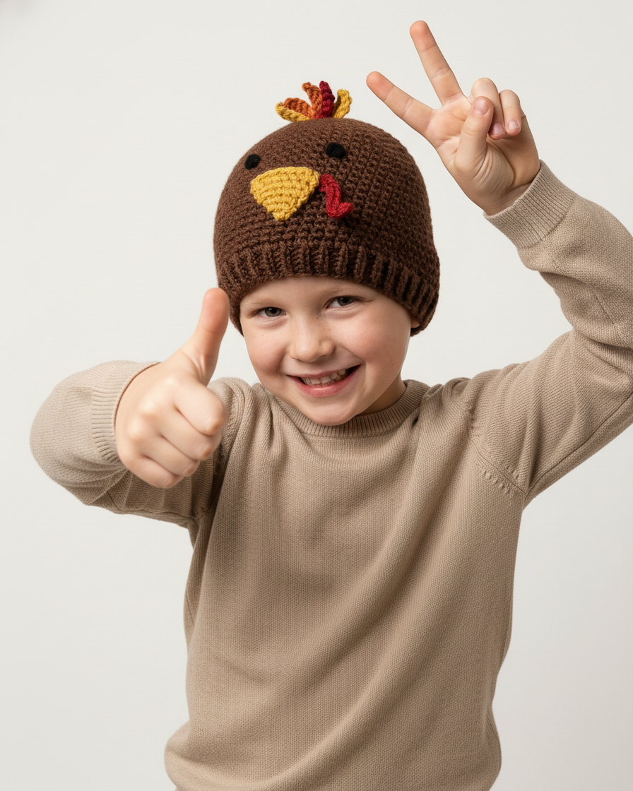 Crochet Turkey Hat Pattern