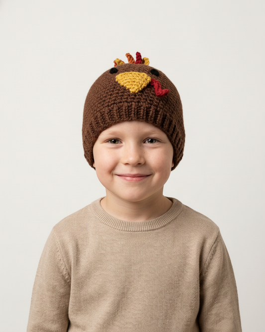 Crochet Turkey Hat Pattern