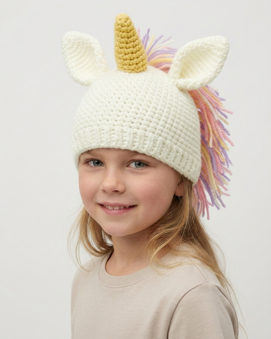 Crochet Unicorn Hat Pattern