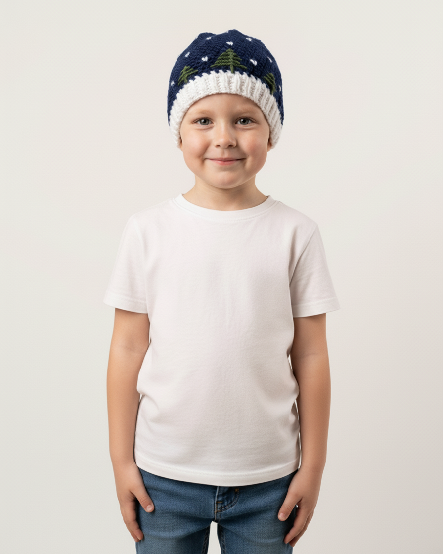 Crochet Winter Sky Hat Pattern