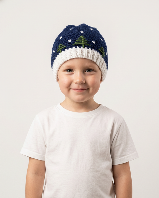 Crochet Winter Sky Hat Pattern