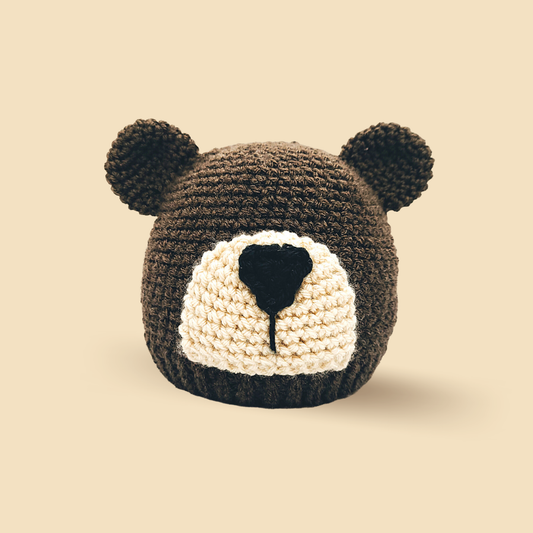 Crochet Bear Hat Pattern