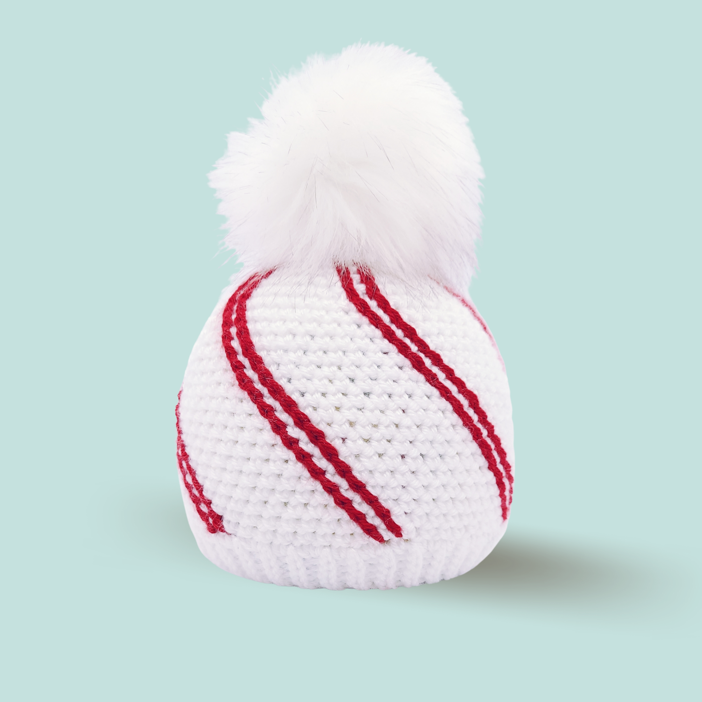 Crochet Candy Cane Hat Pattern