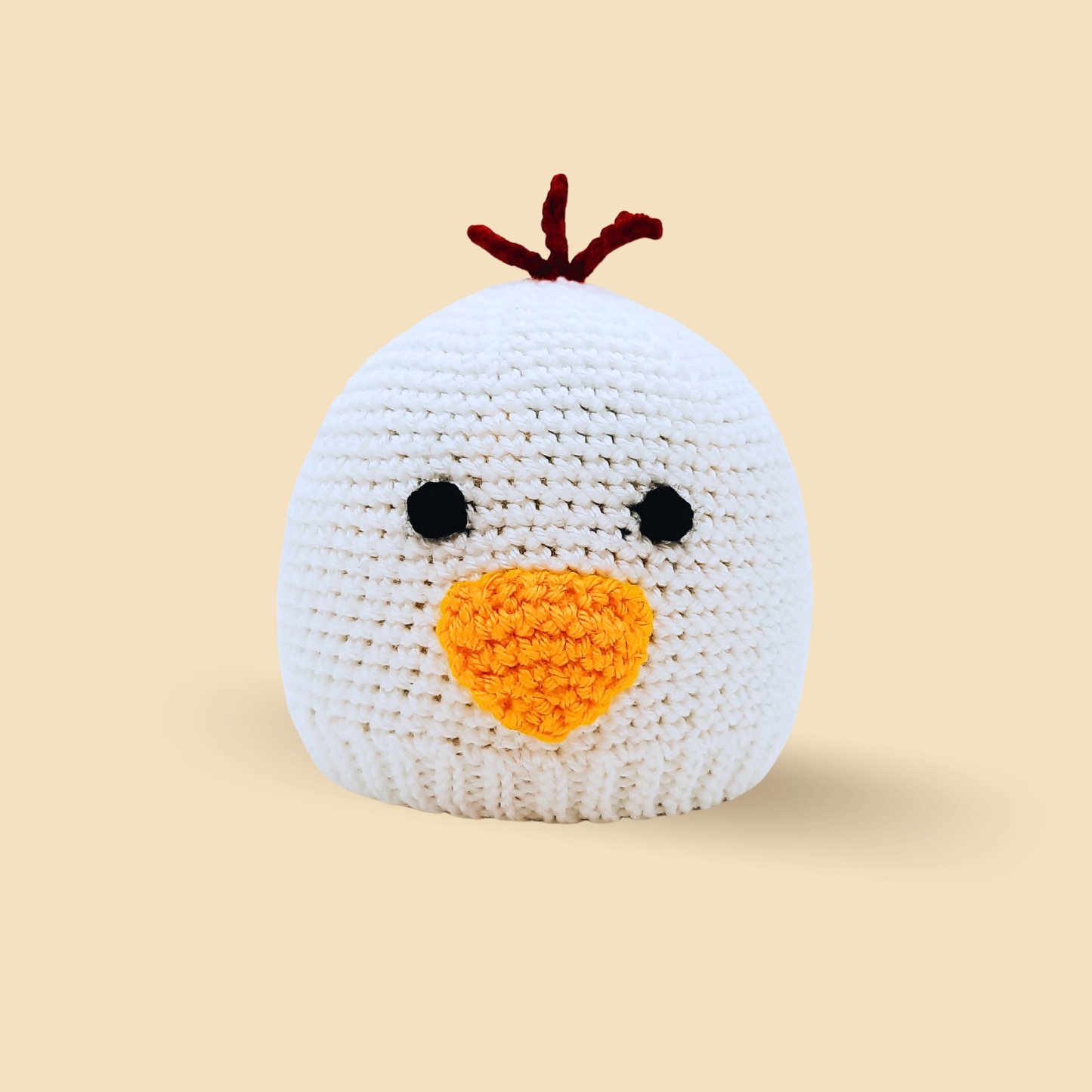 Crochet Chicken Hat Pattern